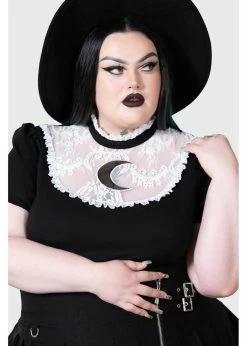 KILLSTAR Sales Store 3 Killstar Wish Upon A Moon Top Black