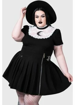 Killstar Wish Upon A Moon Top Black -KILLSTAR Sales Store killstar KSRA007089 wish upon a moon top blk 2 1024x1024