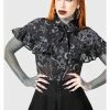 Killstar Lunar Soul Blouse Black -KILLSTAR Sales Store killstar KSRA007091 lunar soul blouse blk 0 1024x1024