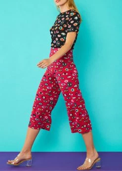 Minueto Eyes 70's Trousers Pink -KILLSTAR Sales Store minueto 211049 eyes trousers pink 2 1024x1024