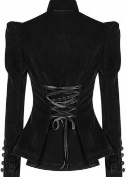 Punk Rave Pending The Moonlight Jacket Black -KILLSTAR Sales Store punk rave WY1045LDF pending moonlight jacket blk 4 1024x1024