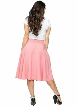 Steady Clothing High Waist Thrills 50's Swing Skirt Blush Pink -KILLSTAR Sales Store steady RS79332 high waist thrills swing skirt blush pnk 0 ee899925 063c 41f8 80a1 de8b6f618d59 1024x1024