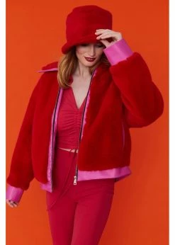 Succubus Rainbow Lovey Dovey Faux Fur Coat Red Pink -KILLSTAR Sales Store succubus rainbow FMRJ52A 06 lovey dovey coat red pink 4 2d17d4b8 f798 4df0 b353 3b561121363a 1024x1024