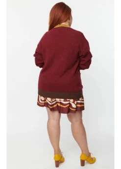 Unique Vintage X Scooby Doo Long 70's Cardigan Burgundy Yellow 12 Unique Vintage X Scooby Doo Long 70's Cardigan Burgundy Yellow -KILLSTAR Sales Store unique vintage SP444KT3 scooby doo long cardigan bur 6 302d69b8 e7ab 4edb 8033 1b72629c36f0 1024x1024